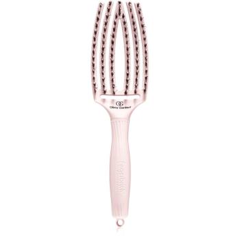 Olivia Garden Fingerbrush Bloom perie de tip paletă Pastel Pink