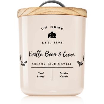 DW Home Farmhouse Vanilla Bean & Cream lumânare parfumată 264 g