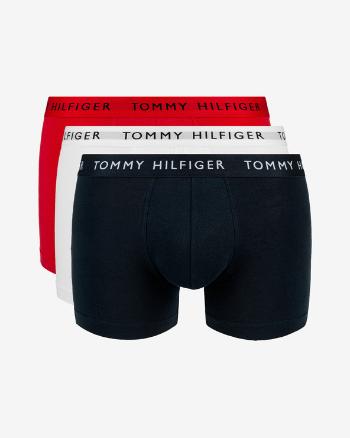 Tommy Hilfiger Boxeri, 3 bucăți Albastru Roșu Alb