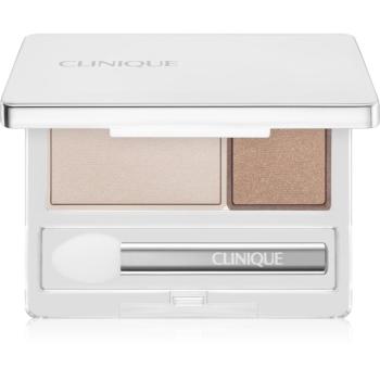 Clinique All About Shadow™ Duo duo fard ochi culoare Ivory Bisque/Bronze Satin - Shimmer 1,7 g