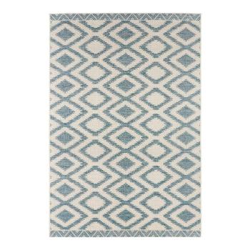 Covor adecvat pentru exterior NORTHRUGS Kalora, 160 x 230 cm, albastru - crem