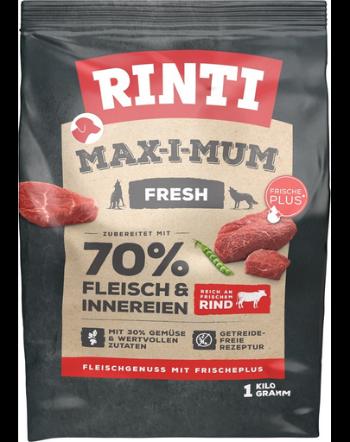 RINTI MAX-I-MUM Beef hrana uscata pentru caini adulti, cu vita 1 kg