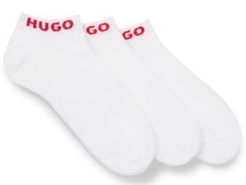 Hugo Boss 3 PACK - șosete pentru femei HUGO 50483111-100 39-42