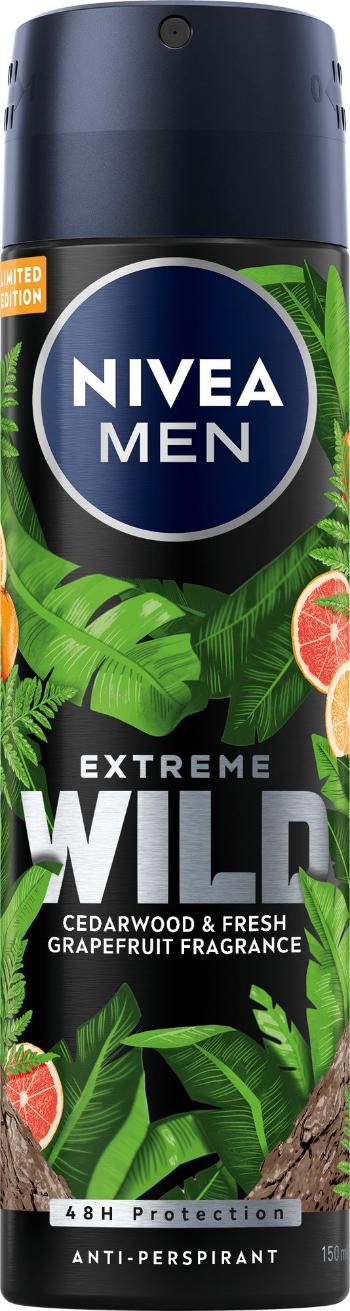 Nivea Antiperspirant în spray Men Extreme Wild Cedarwood & Grapefruit (Anti-Perspirant) 150 ml