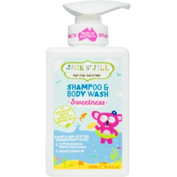 Jack N’ Jill Sweetness gel de duș și șampon delicat pentru copii 2 in 1 300 ml