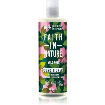 Faith In Nature Wild Rose balsam regenerator pentru par normal spre uscat 400 ml