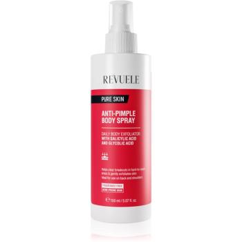 Revuele Pure Skin Anti-Pimple spray pentru corp impotriva acneei 150 ml