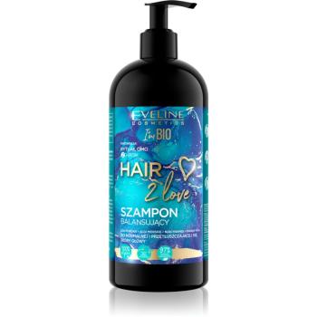 Eveline Cosmetics I'm Bio Hair 2 Love șampon regenerator pentru par normal spre gras 400 ml