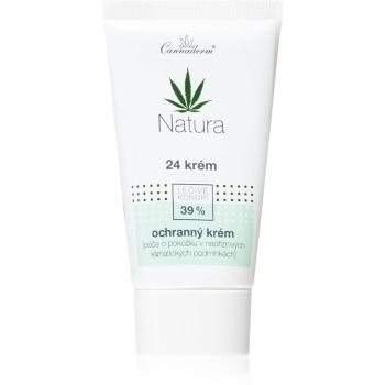 Cannaderm Natura 24 protective cream cremă protectoare cu conținut de cânepă activă 50 g