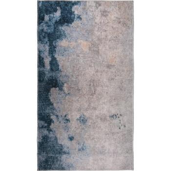 Covor albastru/crem lavabil 180x120 cm - Vitaus