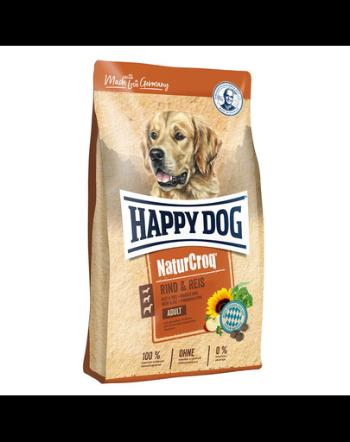 HAPPY DOG NaturCroq Vită/Orez 4 kg