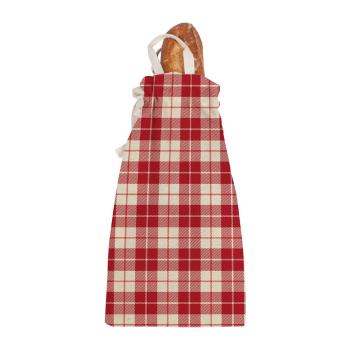 Plasă textilă pentru pâine Linen Couture Linen Bread Bag Cuadros