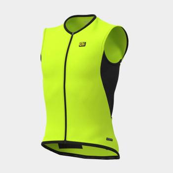 
                 ALÉ Vestă de ciclism - CLIMA PROTECTION 2.0 - negru/galben  
            