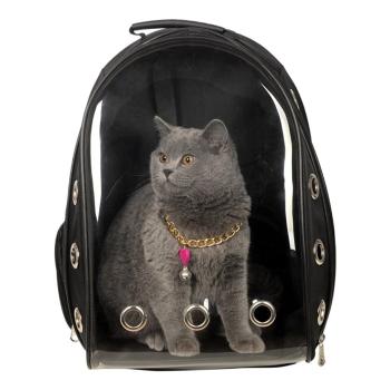 Rucsac de transport transparent pentru animale de companie 42x33 cm - Lydia&Co