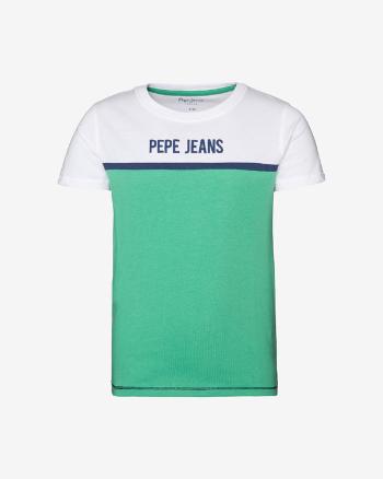 Pepe Jeans Alane Tricou pentru copii Verde Alb