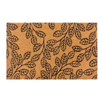 Covoraș de intrare din fibre de cocos 75x45 cm Leafs - Hanse Home