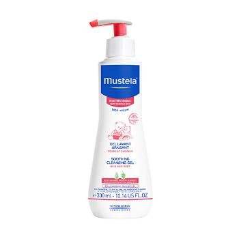 Mustela Gel de duș liniștitor pentru pielea foarte sensibilă a copiilor (Soothing Cleansing Gel) 300 ml