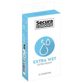 Prezervative Secura Extra Wet, 12 buc.