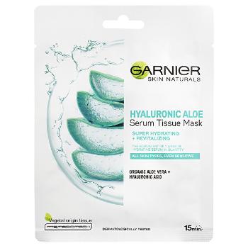 Garnier Mască de față din material textil cu aloe vera Hyaluronic Aloe (Serum Tissue Mask) 28 g