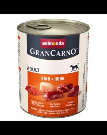 ANIMONDA Grancarno Adult carne de vită și pui 800 gr