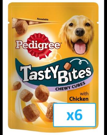 PEDIGREE Tasty Bites Chewy Cubes 6x 130 gr