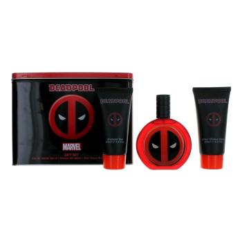 EP Line Deadpool - EDT 100 ml + balsam după ras 100 ml + gel de duș 100 ml