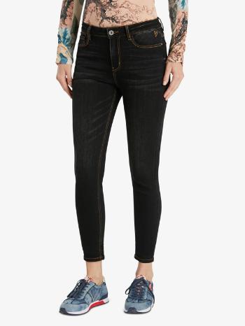 Desigual Alba Jeans Negru