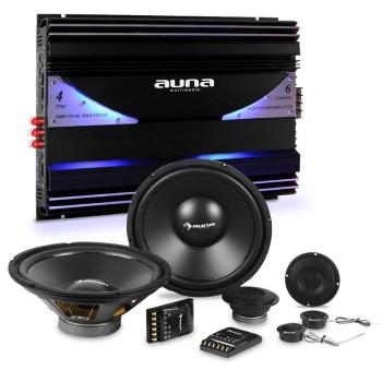 Auna CS Comp-10 auto Hi-Fi set 6 canale set de difuzoare amplificator & 6 canale Endstuf