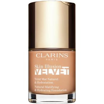 Clarins Skin Illusion Velvet machiaj lichid cu un finisaj mat cu efect de nutritiv culoare 109C 30 ml