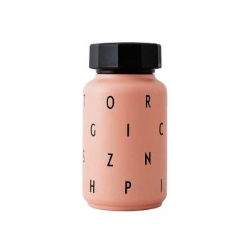 Sticlă termos pentru copii Design Letters Kids, 330 ml, roz