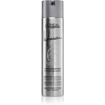 L’Oréal Professionnel Infinium Pure Spray de păr hipoalergenic fixare puternică fără parfum 300 ml