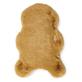 Blană galben-muștar sintetică 60x90 cm Super Teddy – Think Rugs