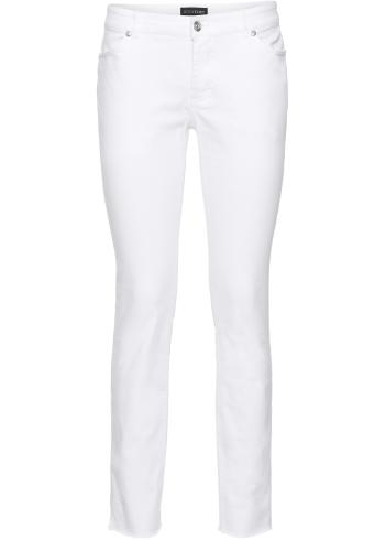 Pantaloni stretch cu franjuri