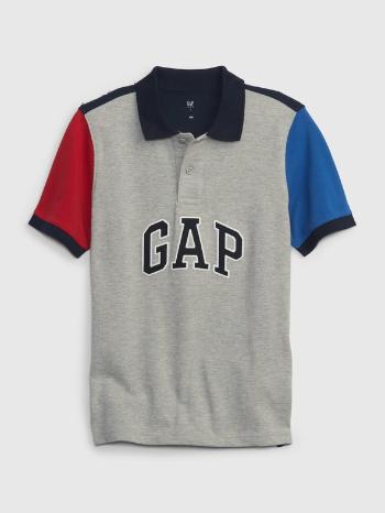 GAP Tricou Polo pentru copii Gri