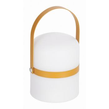 Lampă pentru exterior Kave Home Janvir, înălțime 16 cm, alb