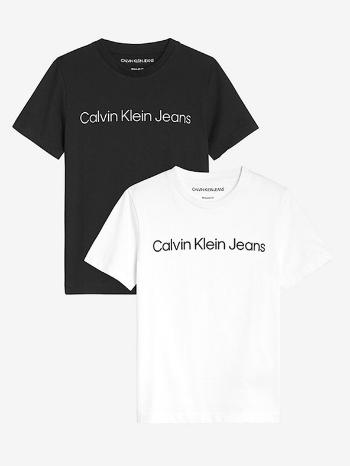 Calvin Klein Jeans Tricou pentru copii 2 buc Negru