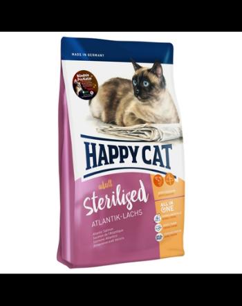 HAPPY CAT Supreme Sterilised cu Somon 4 kg