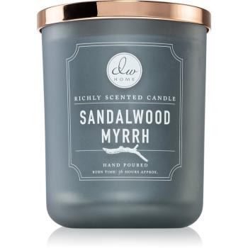 DW Home Signature Sandalwood Myrrh lumânare parfumată 425 g