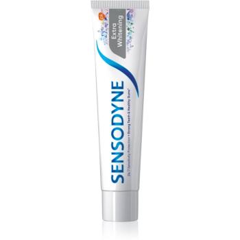 Sensodyne Extra Whitening pasta de dinti albitoare cu Fluor pentru dinti sensibili 75 ml