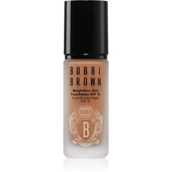 Bobbi Brown Weightless Skin Foundation SPF 15 Mini machiaj matifiant de lungă durată cu efect de hidratare culoare Neutral Walnut 13 ml