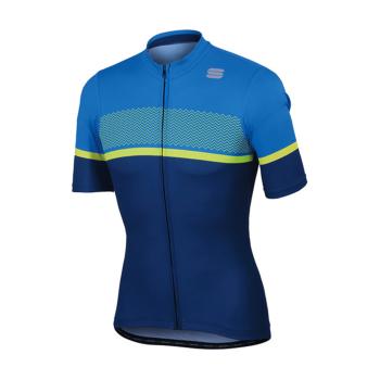 SPORTFUL FREQUENCE tricou - blue/yellow fluo 