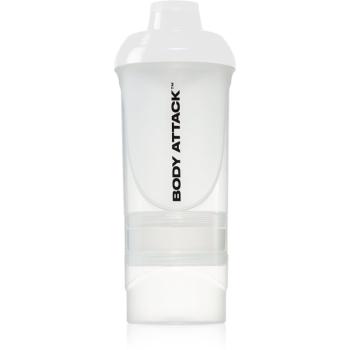 Body Attack ShakeOne shaker pentru sport culoare White 600 ml