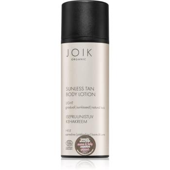 JOIK Organic Sunless Tan lotiune autobronzanta Light 150 ml