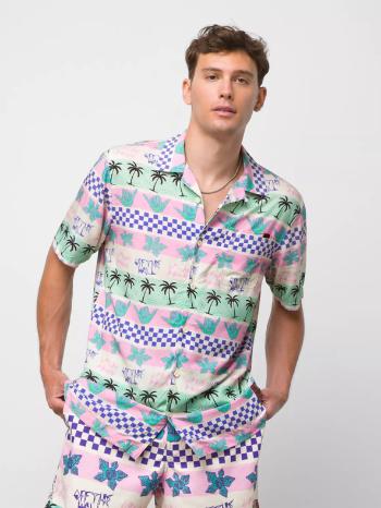 Vans Vans x Stranger Things California Stripe Buttondown Cămașă Roz