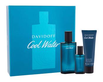 Davidoff Cool Water Man - EDT 75 ml + gel de duș 50 ml + EDT 15 ml