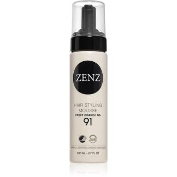 ZENZ Organic Sweet Orange No. 91 spuma pentru par deteriorat 200 ml