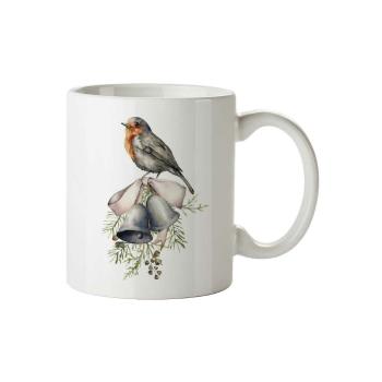 Cană ceramică Bohemia Gifts Bird, 350 ml