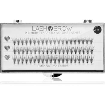 Lash Brow Premium Flare Silk Lashes gene false Extra Volume 1 buc