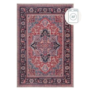 Covor burgundy lavabil din amestec de fibre reciclate 80x150 cm Windsor – Flair Rugs