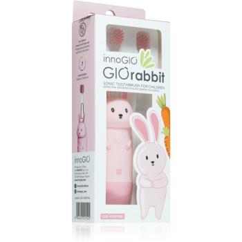 innoGIO GIORabbit Sonic Toothbrush periuta de dinti cu ultrasunete pentru copii Pink 1 buc